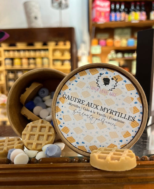Boîte parfumée - Gaufre aux myrtilles