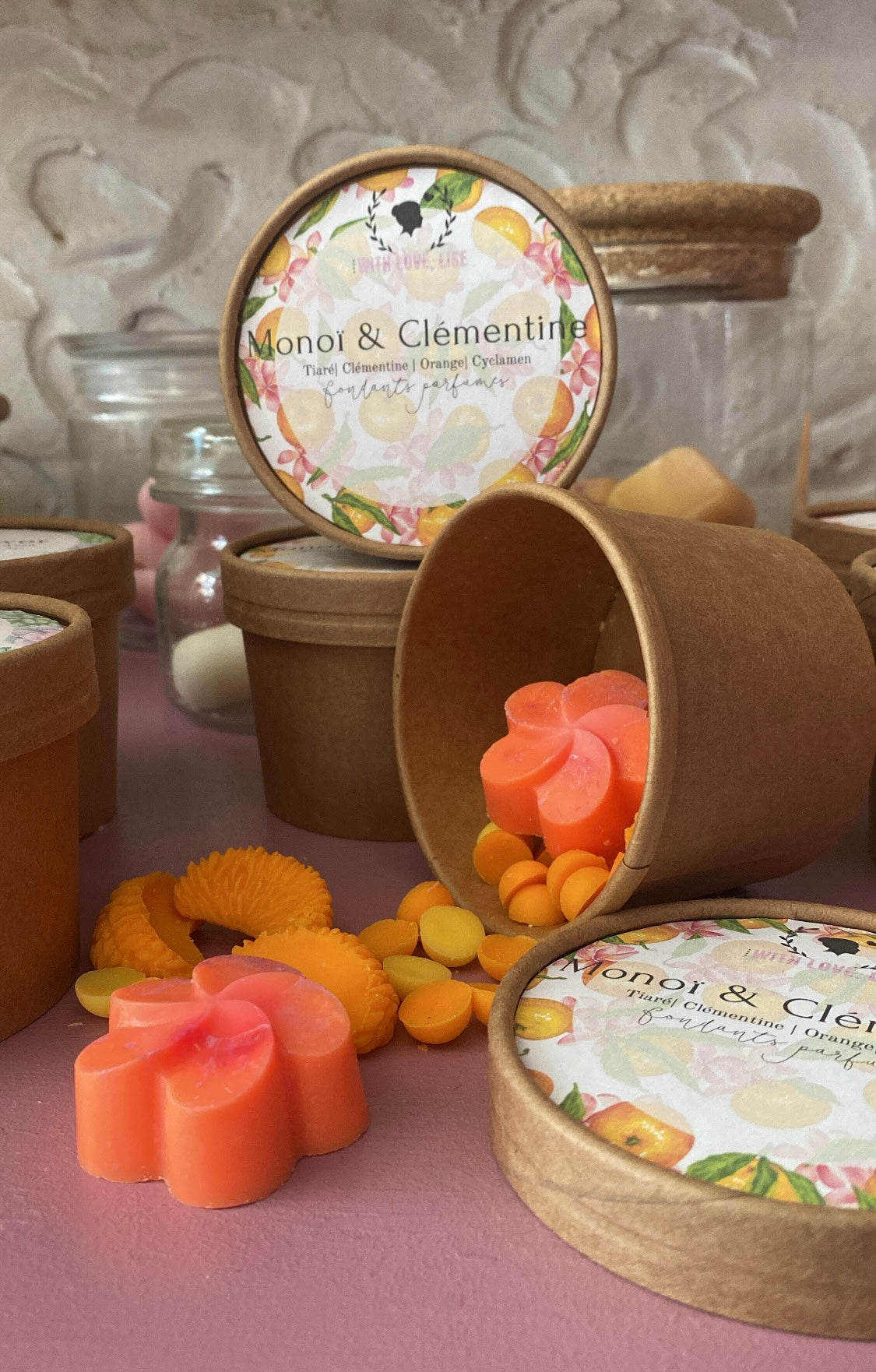 Boîte parfumée - Monoï & Clémentine